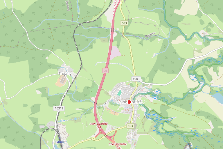 Záměr pachtu části pozemku parc. č. 230/7 k.ú. Rychnov nad Malší