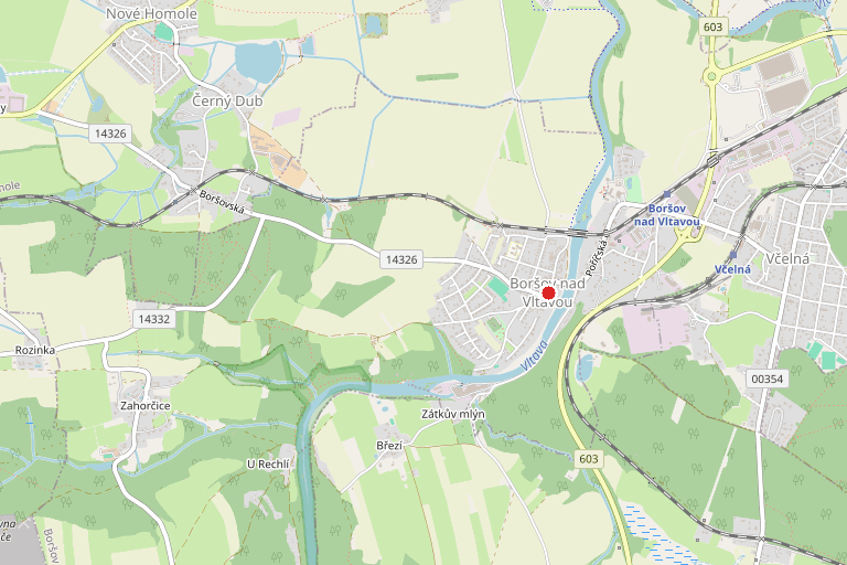 Záměr prodeje obecního pozemku p. č.: 624, k. ú. Boršov nad Vltavou (výměra 1m2)