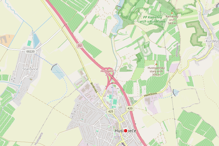 Prodej — Pozemky v k. ú. Hustopeče u Brna