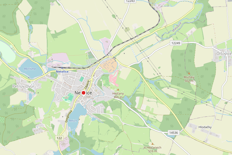 Záměr prodeje části pozemku parc.č. KN 3966 v obci a k.ú. Netolice