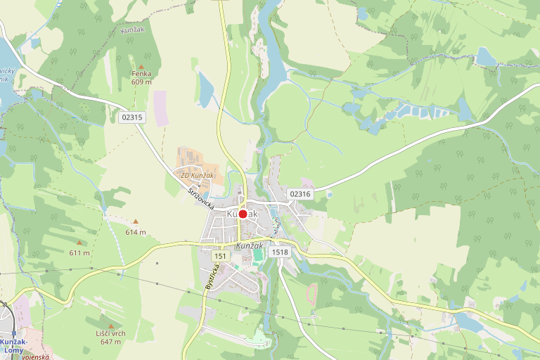 Výběrové řízení na prodej lesního pozemku parc.č. 3154 a 3155 v k.ú. Člunek