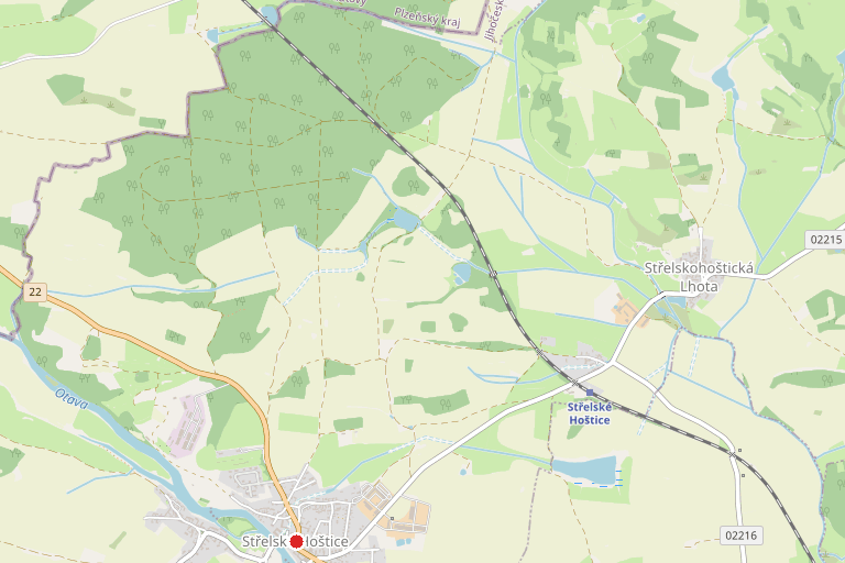 Záměr prodeje nemovitosti - části pozemku parc.č. 470_44 v k.ú. Střelské Hoštice, o výměře cca 100 m2