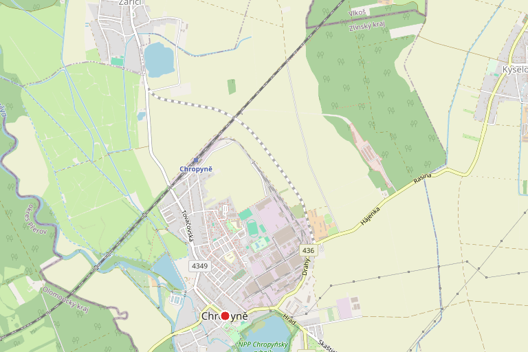 Spoluvlastnický podíl ve výši id. 1/4 k RD Chyropyně, č.p. 456, okres Kroměříž