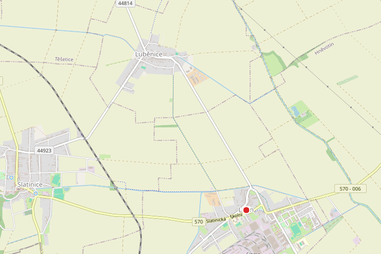 Obec Lutín - Záměr Obce Lutín - prodej části pozemku parc. č. 286/26 v k.ú. Třebčín