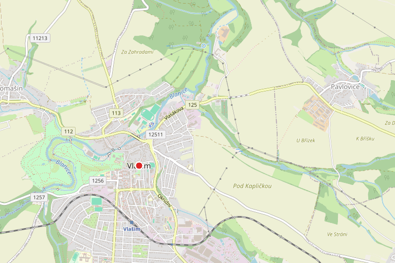 Bytová jednotka 1+1, Vlašim, ul. Zámecká
