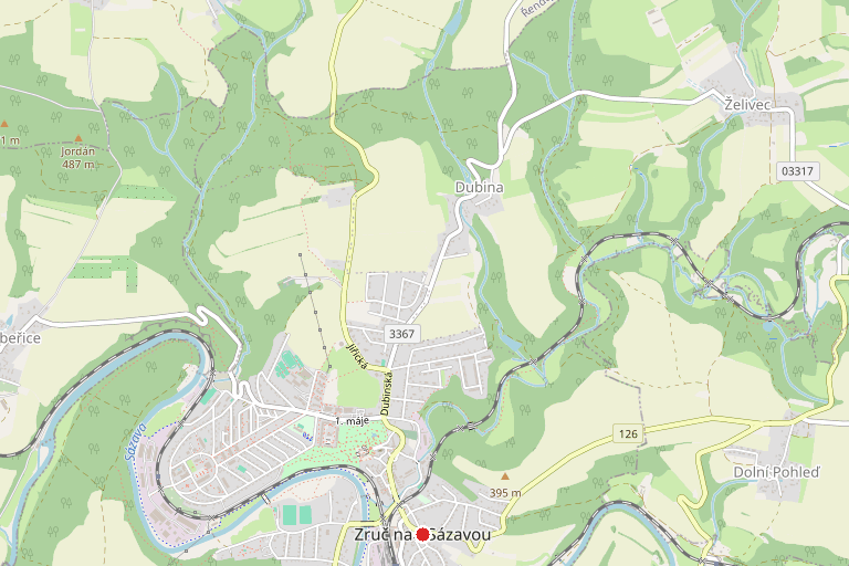 134. Záměr prodeje pozemku p.č. 125/138, 2588/9, 125/137 a 2588/8 v k.ú. Zruč nad Sázavou