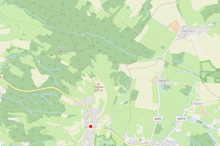 Záměr obce pronajmout pozemek p.č. 430/88 o výměře 242 m2 v k.ú. Oldřichov u Duchcova