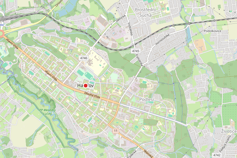 oznámení o záměru města pronajmout části pozemků parc. č. 4741 k. ú. Havířov-město a parc. č. 489 v k. ú. Dolní Datyně, za účelem uložení nového podzemního elektrického vedení 14.9.2026 - 30.9.2026