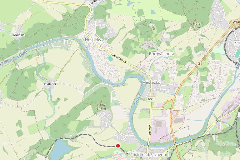 Prodej — prodej pozemků č.parc. 1508/9, 1508/15 a 1508/16, k.ú. Poříčí nad Sázavou