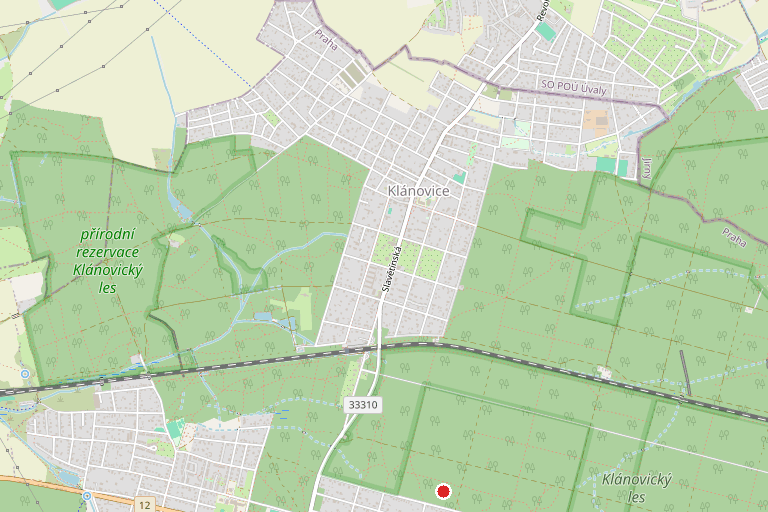 Záměr na pronájem části pozemku parc. č. 4306/13, k. ú. Újezd nad Lesy