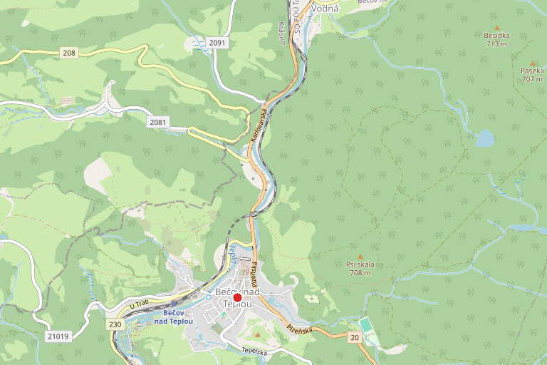 Prodej — Prodej pozemku v k.ú. Bečov nad Teplou