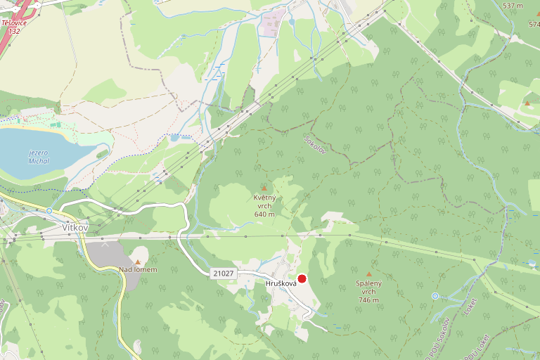 Prodej — Prodej pozemků p.č.st. 84/2, p.č. 1497/14, p.č. 1497/16 v k.ú. Hrušková S 1143/25