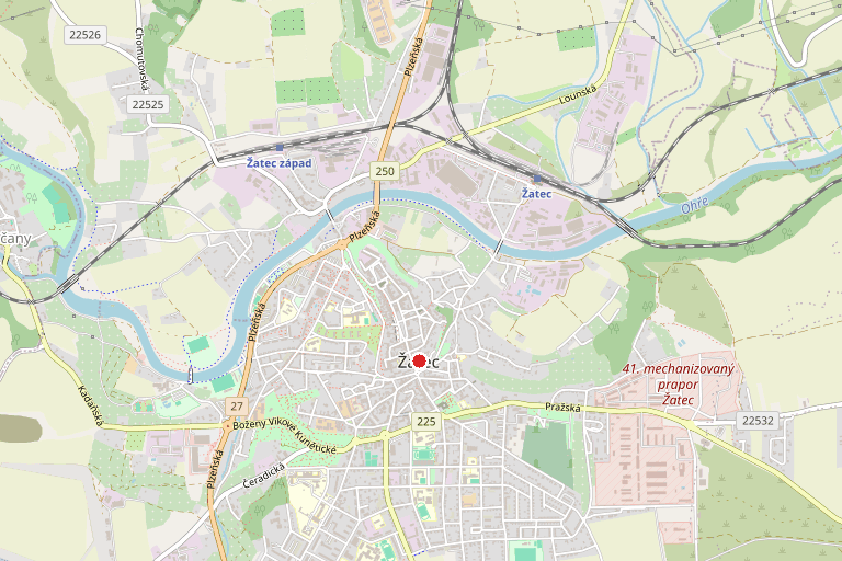 Záměr prodat část pozemku st.p.č. 167 v k.ú. Žatec
