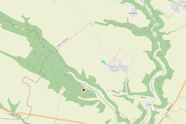 Lesní pozemky 22.535 m2, katastrální území Brandlín, Lázy, Sušno