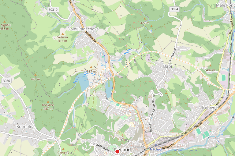 byt č. 2 - jednotka č. 240/2 - Zámecká 240 - Náchod