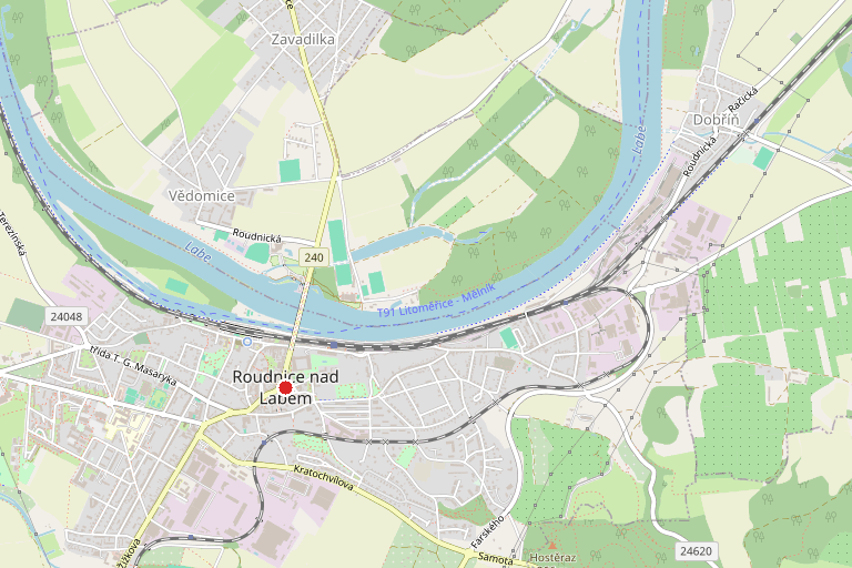 Pozemek o výměře 370 m² v k.ú. Roudnice nad Labem, LV 10002