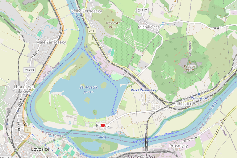 Pozemky o výměře 5 360 m² v k.ú. Píšťany