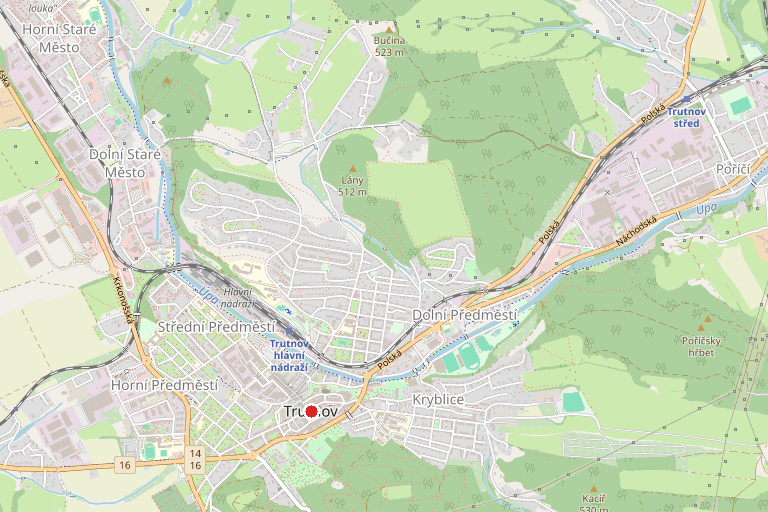 Prodej — Pozemky - stavební parcela č. 1568 a pozemková parcela č. 1179/2 v katastrálním území Rtyně v Podkrkonoší