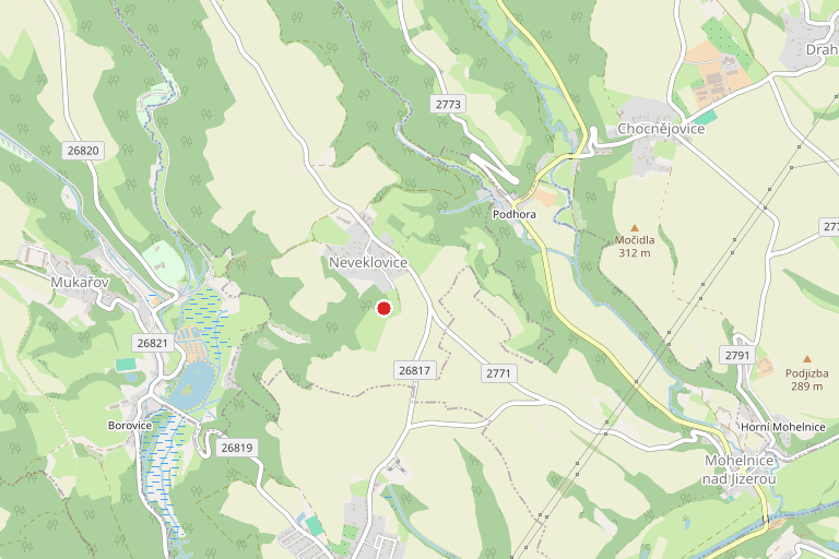 lesní pozemek, k.ú. Neveklovice