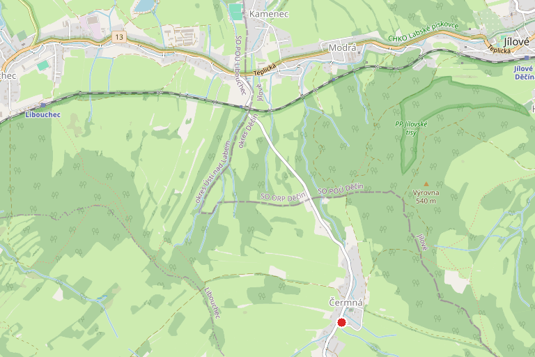 Prodej — Prodej pozemku p.č.928/2 v k.ú.Čermná u Libouchce