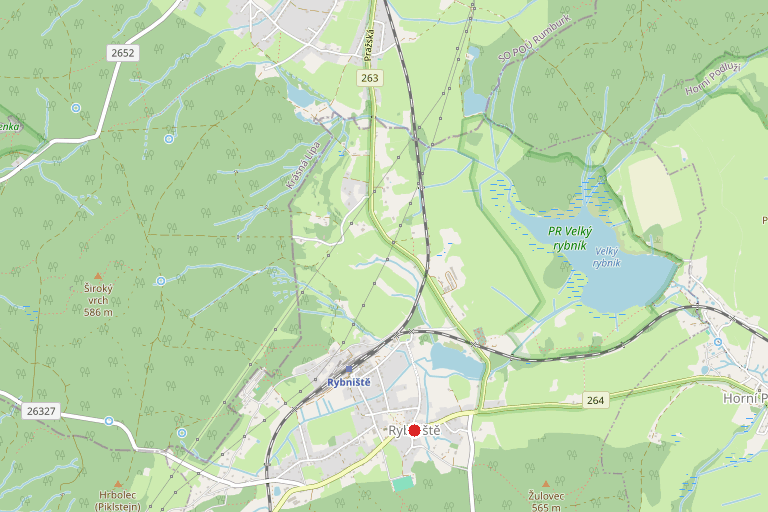 Prodej — Prodej pozemku p.č. 1025 v k.ú. Rybniště